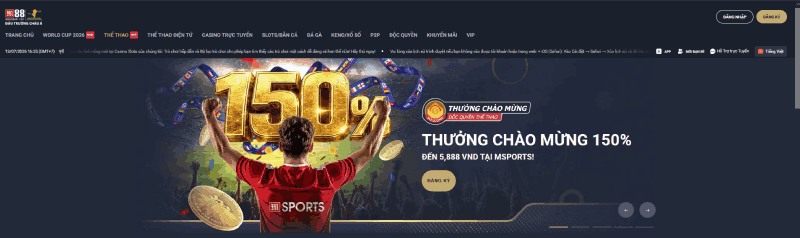 tổng quan nhà cái M88